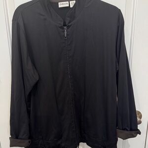 Chico's Lightweight Active Wear Jacket (Chico Size 2 = Women's Large)